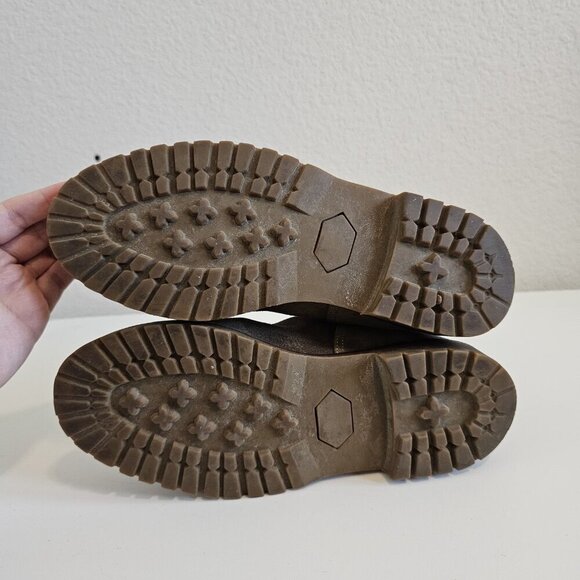 Penelope Chilvers Gaucho Birch Cropped Suede Leather Tassel Ankle Boots 37/6 - Picture 11 of 13